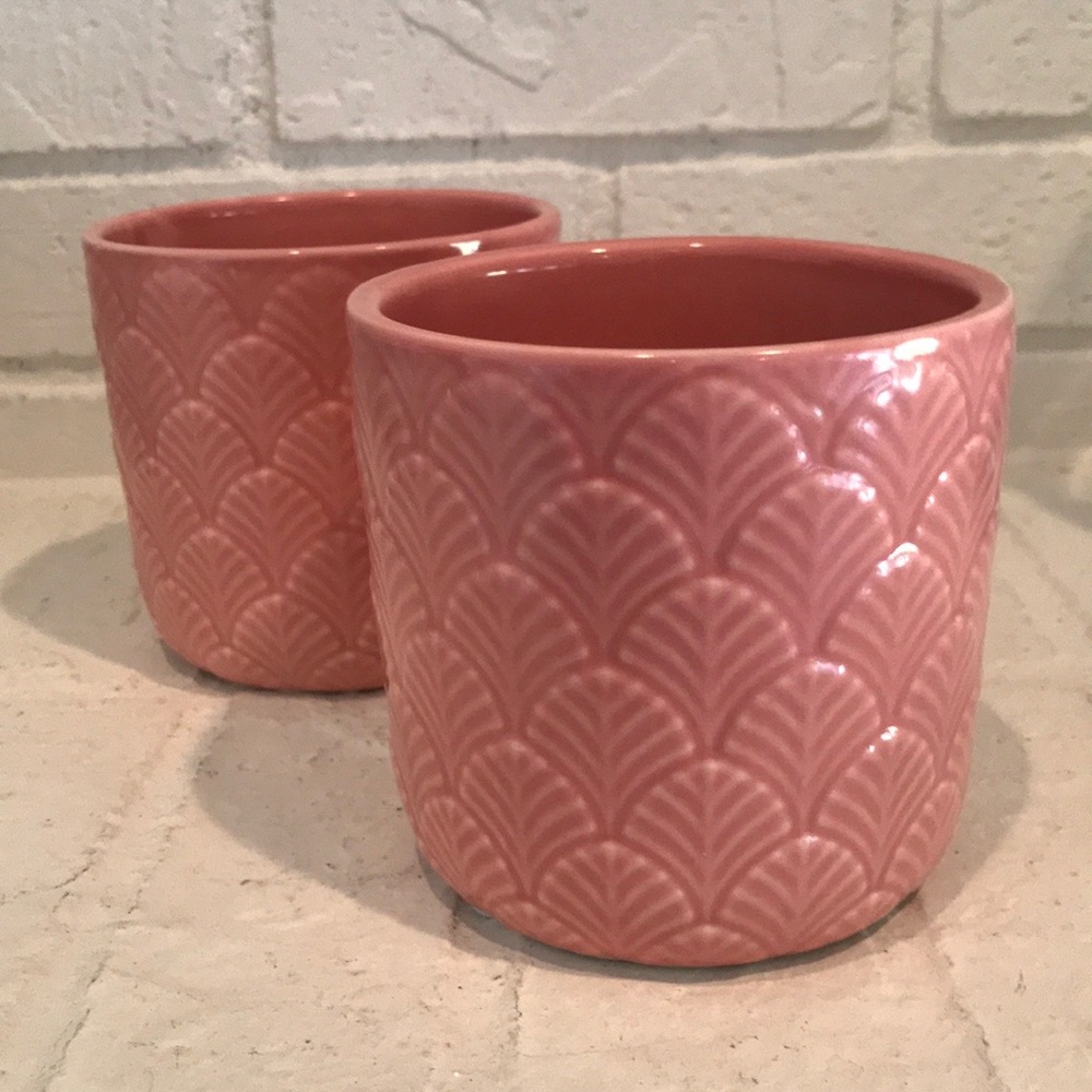 2 New Ceramic Planters NWOT - Picture 2 of 10